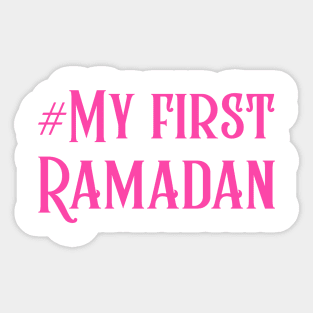 My First Ramadan Sticker
